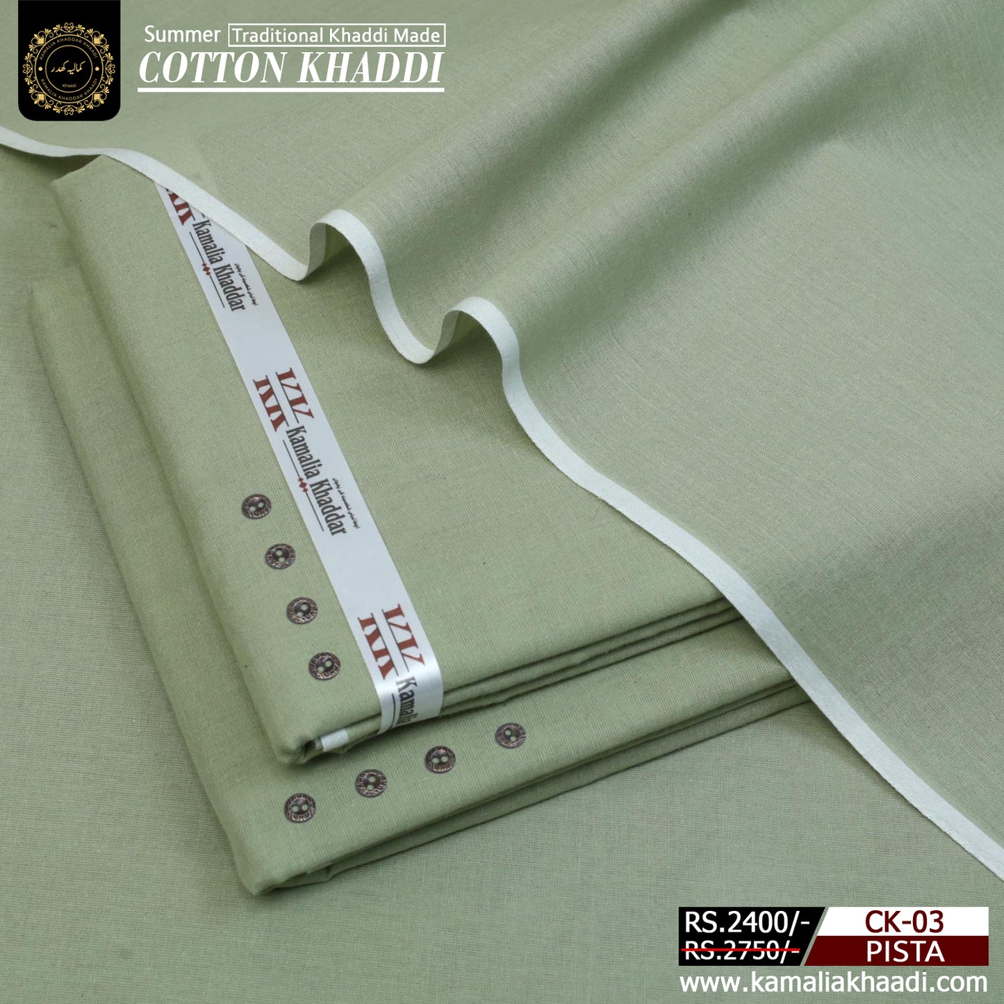 Pista Summer Cotton Khaddar