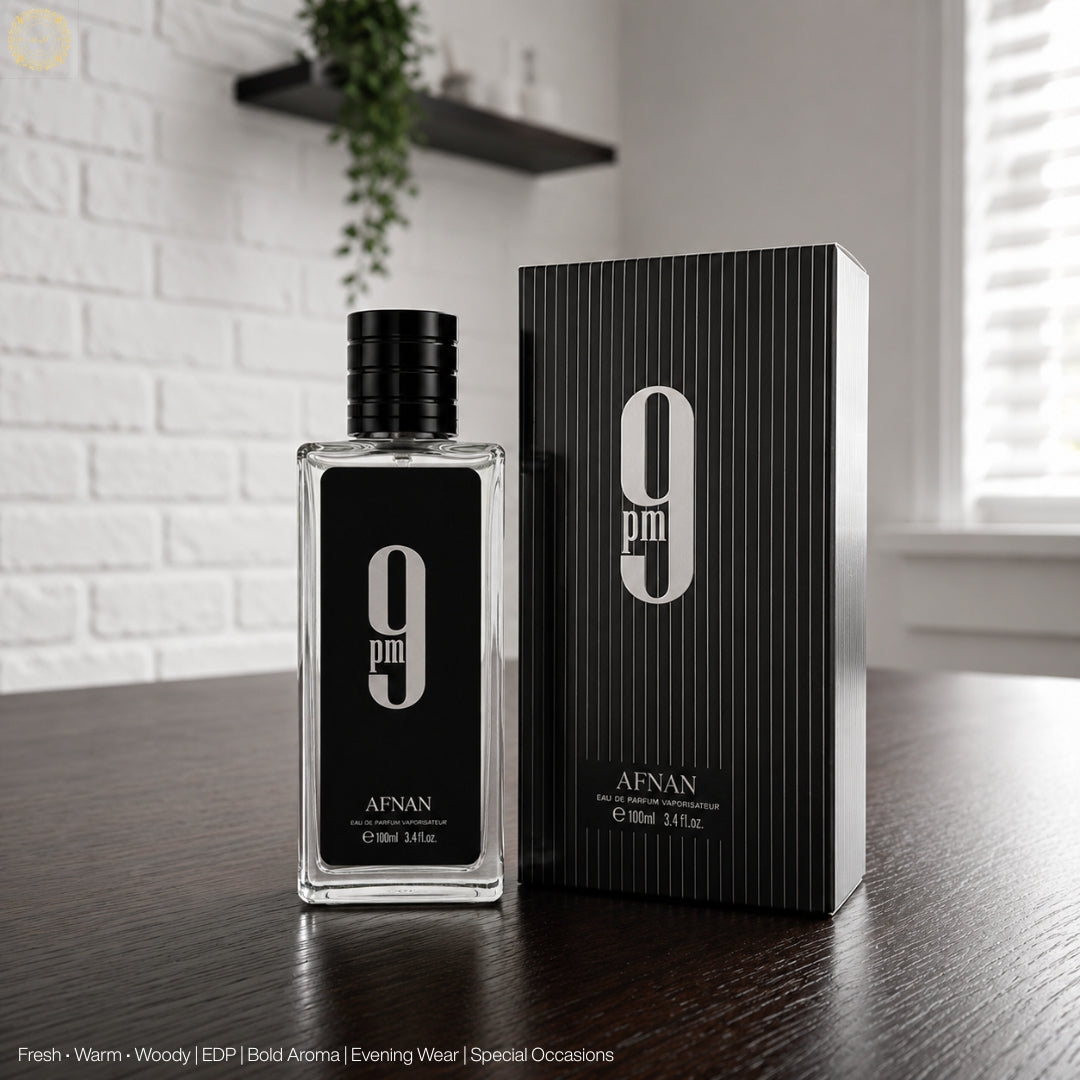Afnan 9PM Black Perfume unisex 100ml P-18