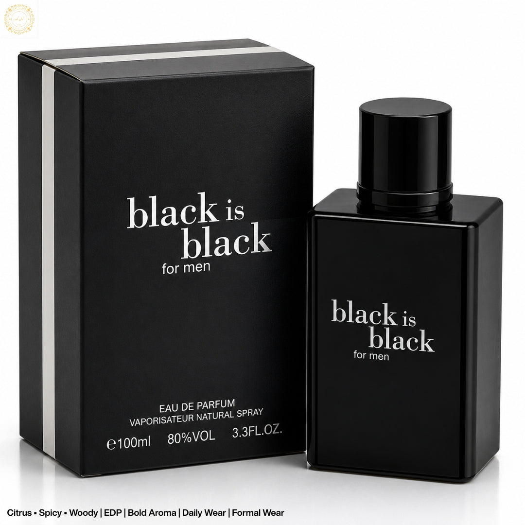 Black Is Black Perfume Men 100ml P-21