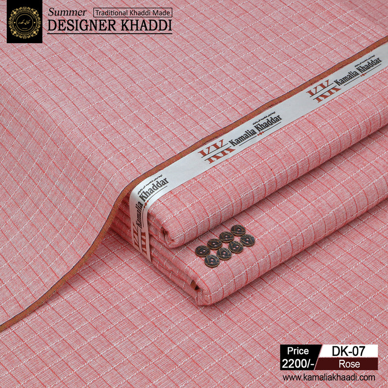 Summer Designer Khaddi - Rose dk7