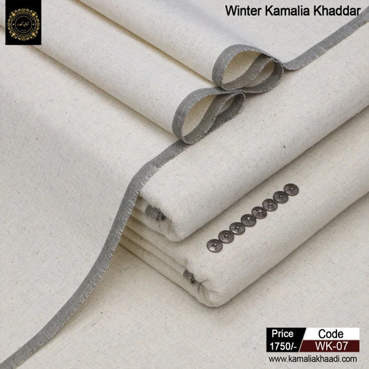 Winter Kamalia Khaddar - Off White