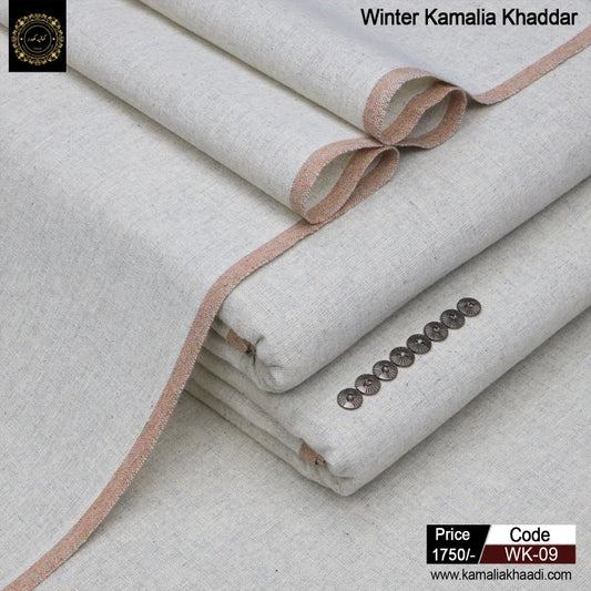 Winter Kamalia Khaddar - Light Beige