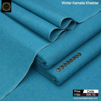 Winter Kamalia Khaddar - Turquoise