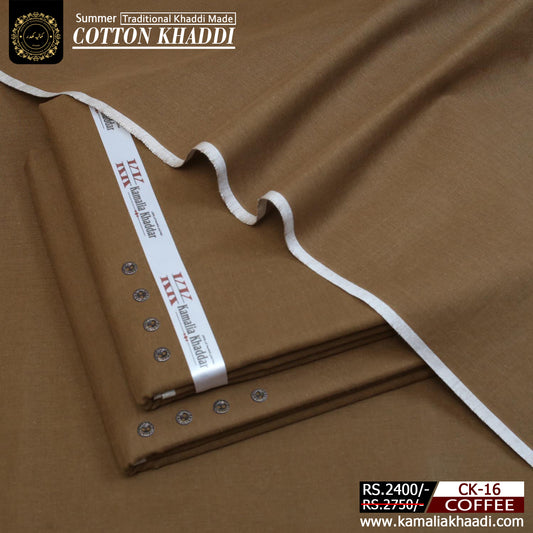 Coffee Summer Cotton Khaddar