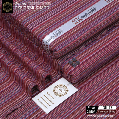 Winter Designer Khaddi - Cinereous Lining