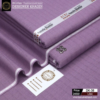 Winter Designer Khaddi - Lilac