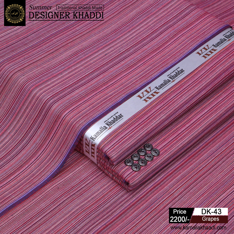 Summer Designer Khaddi - Grapes