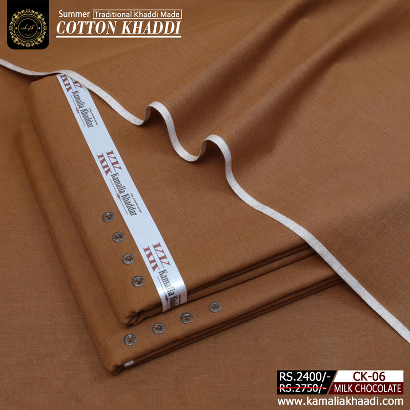 Milk Chocolate Summer Cotton Khaddar