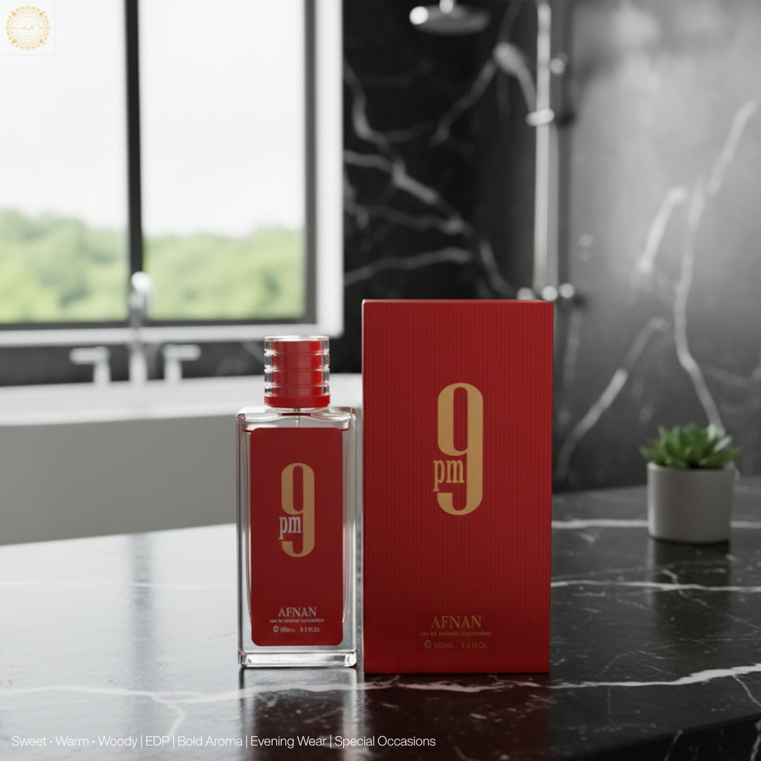 Afnan 9PM Red Perfume unisex 100ml P-19