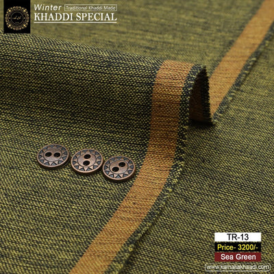 Winter Khaddi Special - Sea Green