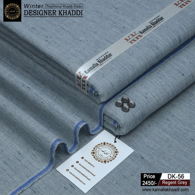 Winter Designer Khaddi - Palatinate Purple