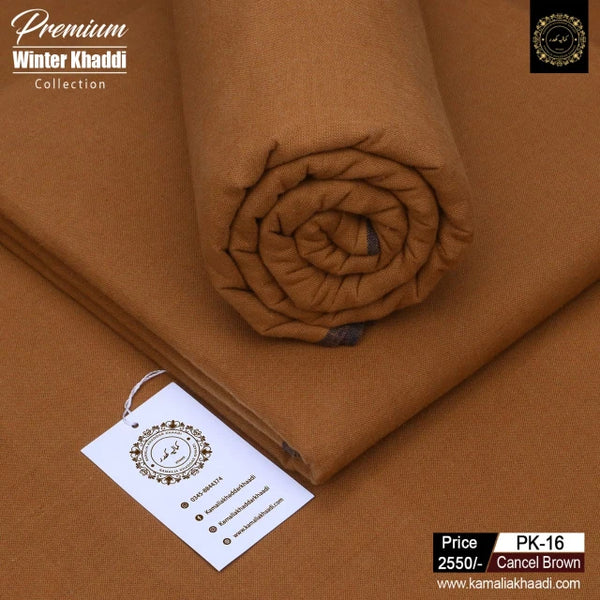 Premium Winter Khaddi - Ash White